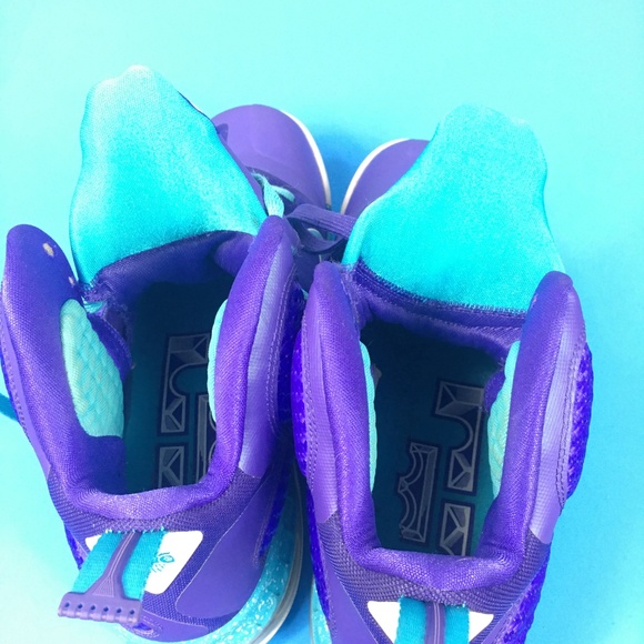 9.5 Nike Lebron  469764-500 Summit Lake Hornets